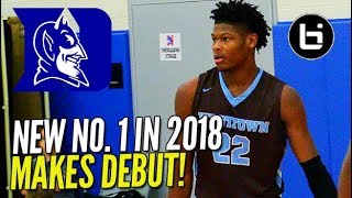 WALKING BUCKET New no 1 Duke Commit Cam Reddish Makes CFA Debut [upl. by Osterhus]