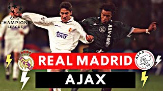 Real Madrid vs Ajax 02 All Goals  1995 UEFA Champions League [upl. by Gaylene]