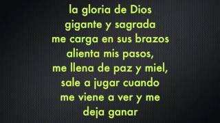 la gloria de Dios pista y letra Ricardo Montaner1 [upl. by Pouncey]