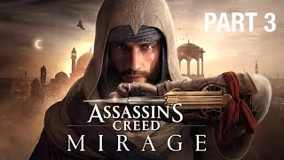 Basim training as Assassin  Assassin Creed Mirage  Walkthrough Part 3 [upl. by Moyer]