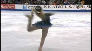 Ashley Wagner 2010 US Nationals SPflv [upl. by Biel82]