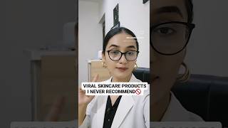 VIRAL SKINCARE PRODUCTS I NEVER RECOMMEND budgetaff affordableskincareproducts skincareroutine [upl. by Aihseyt]