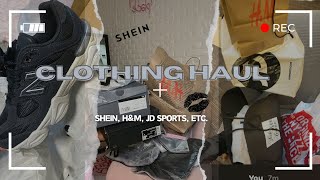 HUGE SPRING CLOTHING HAUL ☆ shein hampm jd sports etc [upl. by Adiell139]