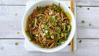 Indian Street Style Veg Hakka Noodles  Veg Chow Mein  IndoChinese Food  Quick amp Easy Recipe [upl. by Yalcrab854]