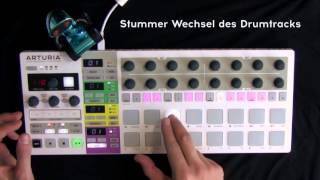 Arturia BeatStep Pro Tutorial zur Bedienung des Sequenzers deutsch [upl. by Dlorrej]