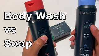 Harry’s Bodywash and Bar Soap Review [upl. by Bulley]