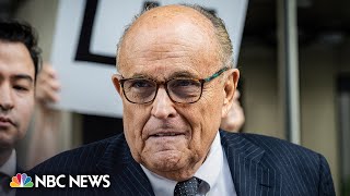 ‘Justice will prevail’ Giuliani responds to indictment [upl. by Burtie]