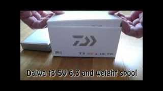 DAIWA T3 SV 63 and weight spool [upl. by Alasdair]