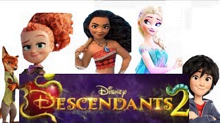 Descendants 2 Trailer NonDisney Style [upl. by Nochur718]