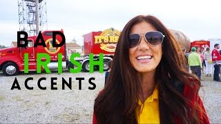 Bad Irish Accents Recite Potato Limerick Gaelic Festival [upl. by Aimahc]