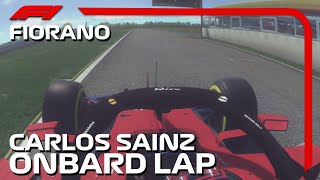 F1 2021 Fiorano Carlos Sainz Onboard  Assetto Corsa [upl. by Octavla831]