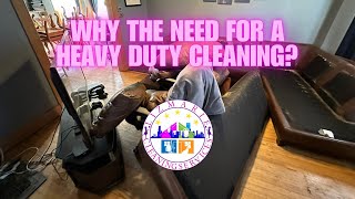 Heavy Cleaning with LizMarie Cleaning Services [upl. by Ahsinyar181]