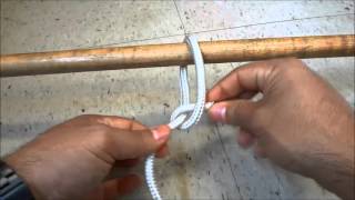 How To Tie A Half Hitch Knot StepByStep Tutorial [upl. by Lanevuj]