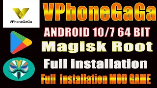 Tutorial  How to install VPhonegaga for non Rooted Devices and MOD BlackRoot Games  step by step [upl. by Enitsenre]