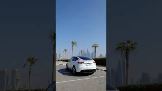 Rent Tesla Model Y in Dubai [upl. by Nnanerak88]