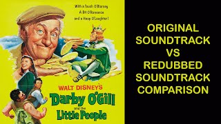 DARBY OGILL AND THE LITTLE PEOPLE 1959 Dubbing Comparison [upl. by Rolfston]