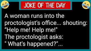 A woman runs into the proctologist’s office Best Joke Of The Day Funny Joke [upl. by Elahcar421]