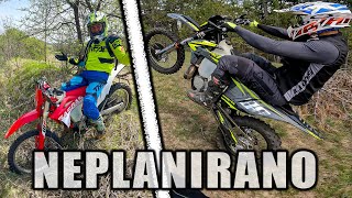 NEPLANSKI SAM VOZIO ENDURO 350 4T NA NEPLANIRANOM ODMORU w Dušan Blagojević [upl. by Tilda393]