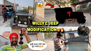 FINALLY JEEP MODIFIED KRWATI😱  Original Look Willyz Jeep😍  Prabh buttar🔥 [upl. by Aimekahs383]