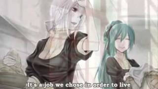 【Yowane Haku】 Daughter of White English Subbed 【Vocaloid PV】 [upl. by Williamson987]