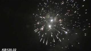 KB12532 crackling crossette Pyrotrade Fireworks [upl. by Heidt769]