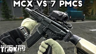 Sig MCX VS 7 PMCs  Escape From Tarkov [upl. by Ingraham570]