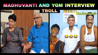 Madhuvanti And YG Mahendran Interview Troll  PSBB  Mic Testing 123 [upl. by Aerehs]