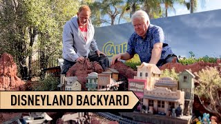 Architect builds amazing miniature Disneyland in his Anaheim homes backyard [upl. by Beller713]