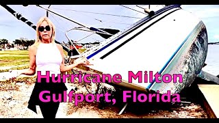 Hurricane Milton Gulfport [upl. by Airbmac978]