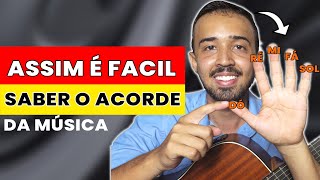 SEGREDO que NINGUÉM ENSINA de Como SABER o PRÓXIMO ACORDE da Música com esse MACETE no Violão 🎸 [upl. by Philo872]