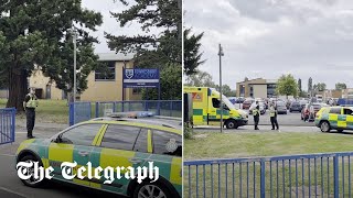 Tewkesbury School Teacher stabbed after breaking up student fight [upl. by Ecneret]