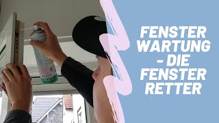 Fensterwartung  Die Fenster Retter  Vlog  Wuppertal [upl. by Larimer]