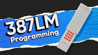 Programming Liftmaster 387LM Keypad [upl. by Barbabra]