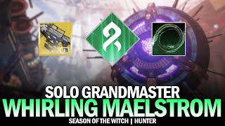 Solo GM Whirling Maelstrom Hunter  The Devils Lair Destiny 2 [upl. by Uticas]