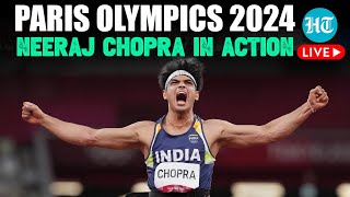 Paris Olympics Javelin Throw LIVE Neeraj Chopra Begins Quest For Title Defence Jena In Action [upl. by Auhso]