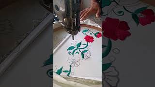 rizwanalitv stitching machineembroidery embroderymachine shorts [upl. by Atteynek]