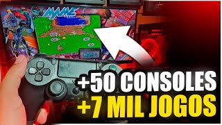 🕹️ ESSE é o Melhor Emulador MULTIJOGOS RETRÔ Com  de 50 Consoles  7 MIL Jogos Transforme Seu PC [upl. by Ahsikin]