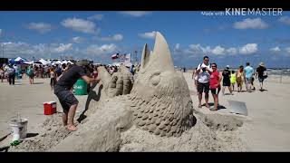 Texas SandFest 2019  Port Aransas [upl. by Showker]