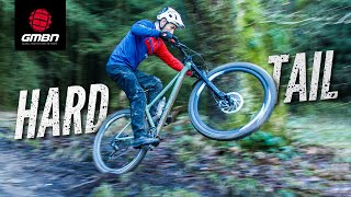 Riding A Hardtail At A Downhill Bike Park [upl. by Oniger]