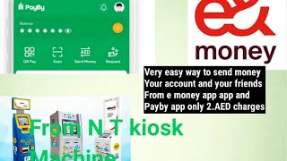 TOP 2 APP very EASY to send money to other bank account  Payby amp E Money [upl. by Hsima]