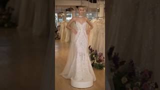 fully embroidered mermaid BERTA Bridal Fall 2024 Collection bridal weddingclothes [upl. by Malilliw]