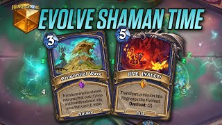 Evolve Shaman Actually Wins Games Right Now  Savjz Hearthstone [upl. by Anner]