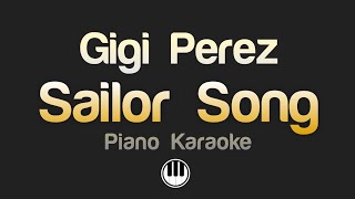 Gigi Perez  Sailor Song Karaoke [upl. by Ansaev]