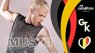 Mustii  Belgium 🇧🇪  ESC 2024  GET TO KNOW [upl. by Cyrano]