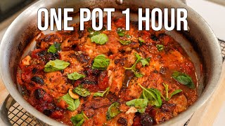 The Best One Pot Chicken Chorizo In less Than 1 Hour [upl. by Winonah]