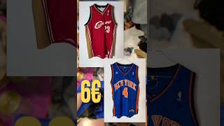 J’achète deux maillots de basket pour 6 euros en videgrenier Maillots de LeBron et Robinson [upl. by Yasmeen]