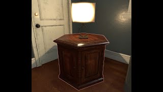 EmuVr hexagonal end table UGC item [upl. by Affrica]