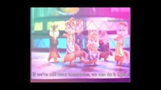 Chipwrecked Queensberry ft Chipmunks Full Chipette Version Music Video w lyrics [upl. by Yunick]