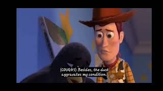 Toy Story 2 1999 The Nightmare  Wheezy Scene Sound Effects Version [upl. by Zaneski]