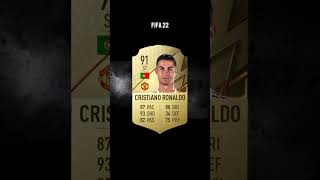 Evolution cards Ronaldos FIFA 21EA FC 24 ronaldo fifa fc24 worldcup evolution ishowspeed [upl. by Nibroc965]